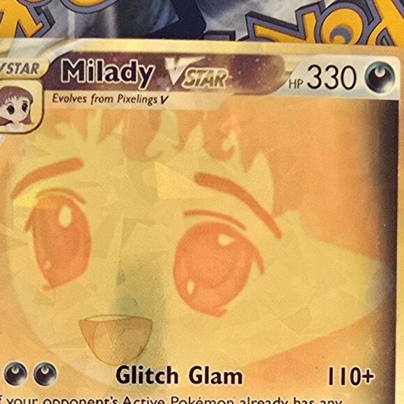 Gold Milady Meme VStar Pokemon Card - Picture 7 of 8